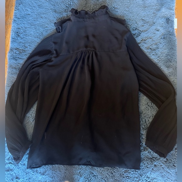 ZARA RUFFLE SHIRT - Picture 4 of 6